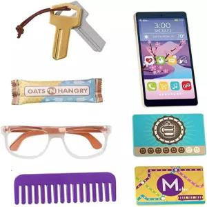 피셔프라이스 스트럿 앤 스타일 가방 플레이 세트 - GKW04 ~ 교체 가방에는 나무 스마트폰 플라스틱 자동차