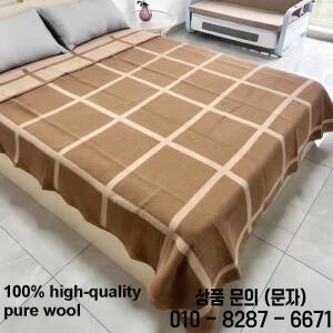 100% 양모 담요 겨울 두꺼운 더블 대형 사이즈 따뜻한 이불 캠핑 기숙사 소파 호텔 1.5x2/1.8x2/2x2.2m