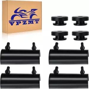 VPZMT 러버 마운트 2014-2025 할리 스트리트 글라이드 일렉트라 로드 킹 투어링 모델용 쿠션 하드 새들백