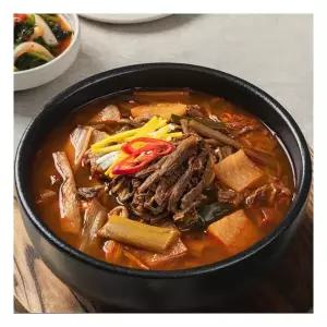 [선의] 박미선이 선택한 국내산 한우사골 육개장 600g x 10팩, 소고기 517573