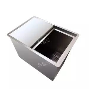 저장고 아이스빈 스텐 얼음 보관 얼음통 매립형 304 스테인레스 카페 여름 업소용