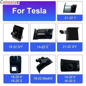 [호환품]테슬라 호환 모델 3 Y S X   2024용 차량용 핸드폰 거치대 고정 브래킷 에어벤트 베이스 액세서리