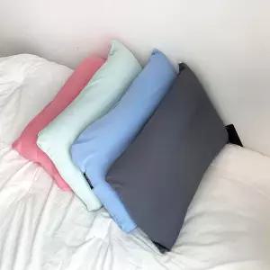 빨아 쓰는 편안한 비즈 사각 베개