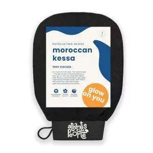 모로코 각질 제거 장갑 - 부드러운 피부를 위한 바디 스크러버 워시 미트 피부 톤 개선에 도움 셀프-탄 및