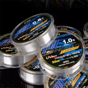 다미겨미 카본 목줄 낚시줄 일본원사 100%카본 5층구조 SHIVER 목줄전용