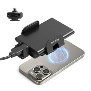 MagSafe용 스몰리그 호환 SSD 홀더 삼성 T5 T7 SSD용 마운트 브라켓 17 /16 /15 /14 카메라 케이지용 콜드 슈 케이블 클램프 40-60mm 폭 클램핑 - 5196