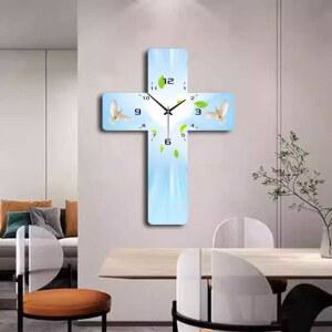 코람 크로스 십자가 벽시계 성당 교회 대형 선물