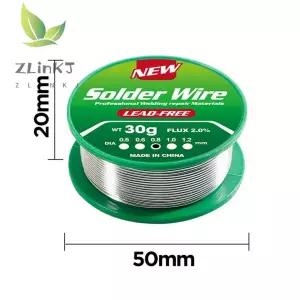 무연납 실납 납땜 와이어 0.6/0.8/1mm 무연 저온 플럭스 코어드 무세척 로진 코어 Sn99.3Cu0.7