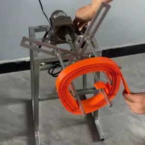 수동 권선기 카운트 대형 파이프 손잡이 권취기 와인딩 와이어 코일