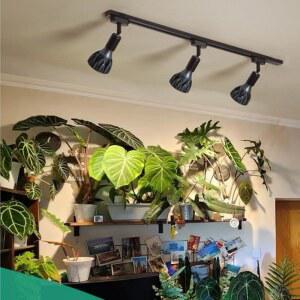 식물키우기 우산 식물등 세트 조명 가든 선반1개 재배 실내 철제 성장등 램프 화분