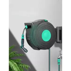 정원호스릴 자동릴 고압호스 자동수납 벽걸리 세차