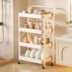 욕실 주방 다호환용도 수납 선반 과일 야채 보관대 이동식 정리대 강 간편 조립