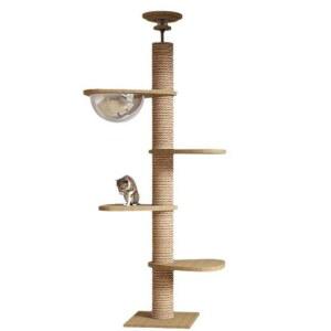 대형 노묘 캣타워 튼튼한 등반 스크레쳐 집모델 인테리어 스리 참조 빌라