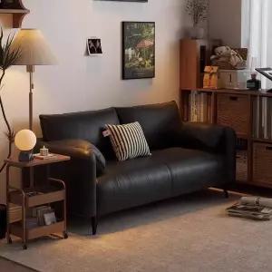 원룸소파 2인용 가죽 엔틱쇼파 카페 사무실 거실