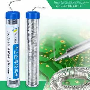 무연납 실납 납땜 와이어 무연 고활성 솔더 0.8 3mm 로진 코어 스테인레스 스틸 알루미늄 니켈 용접 전기