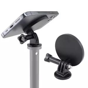 촬영용 핸드폰 마그네틱 1/4 나사 홀더 삼각대 어댑터 맥세이프 호환