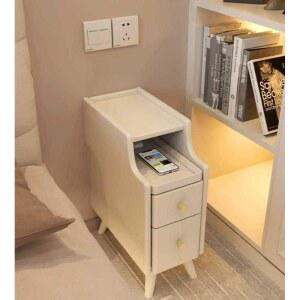 틈새 협탁 모듈 침대협탁 수입 틈새테이블 사이드테이블 곡선 활용 선물 가구 거실