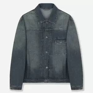 [롯데백화점]본 세미오버핏 데님 트로커 점퍼 블루BNFSJP407BL