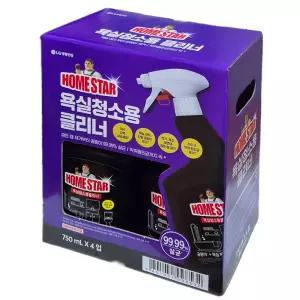 홈스타 욕실용 클리너 750ml 4개 코스트코 화장실 찌든때 곰팡이 욕실청소용 세정제 956734 , 1개입