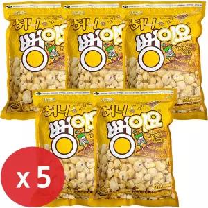 뻥이요 허니 255g x 5개 포테이토 프레첼 오레오 맛밤 중량 변경 240g