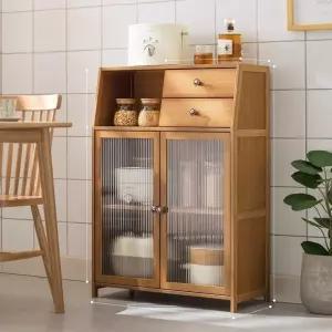 주방 수납장 다용도 장식장 그릇 북유럽