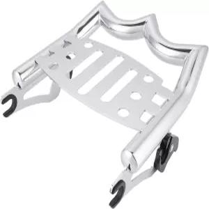 할리 데이비슨 투어 스트리트 글라이드 일렉트라 로드 킹 2009-2025 팩 리어 랙 트렁크 마운트(크롬)용