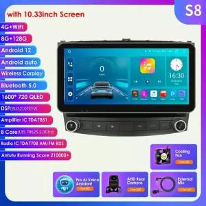 렉서스 IS250 200 300 350 2006 2007 2008-2012 안드로이드 카 라디오 2din 멀티미디어 비디오 플레이어