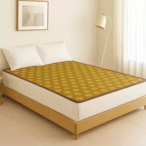 일광 모터가 없는 자연 순환방식 초절전 무소음 황토볼 어싱 온수매트 싱글 100cmX200cm