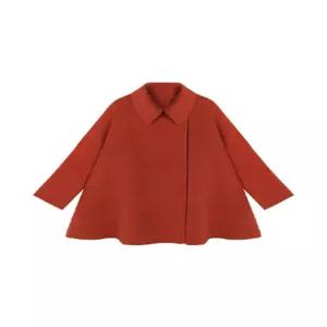 여성 케이프 코트 판쵸 리버시블 망토 하프코트 간절기 롱 양면