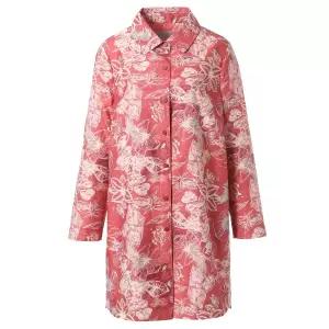 [롯데백화점]마담포라 플라워 프린트 하프 똑딱이 코트MC1HC502A