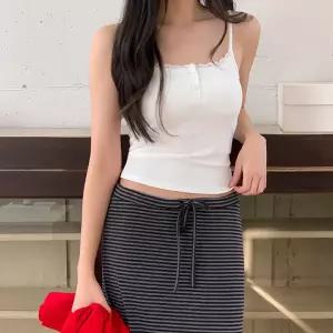 [코코블랑] 레이스 버튼 캡나시