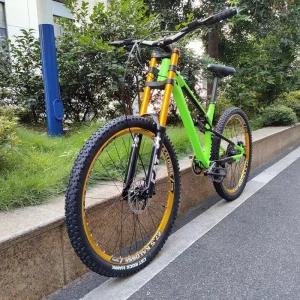 Kalosse-풀 서스펜션 유압 브레이크 에어 포크 산악 자전거 11단 27.5인치