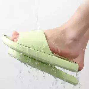 남녀공용 편안한 쿠션 물빠짐 욕실 베란다 가벼운 논슬립 데일리 슬리퍼