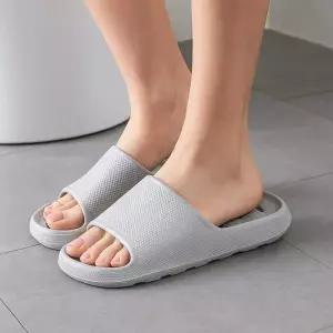 욕실화 물빠짐 슬리퍼 235-240mm 그레이