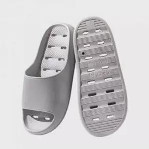 욕실화 물빠짐 슬리퍼 발등 낮은 욕실 슬리퍼 그레이
