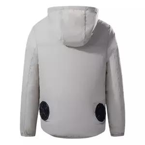 긴팔 에어컨 근로자 바디 자외선차단 야외 냉풍조끼