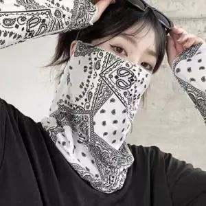 귀걸이형 넥토시 자외선 마스크 목 토시 두건 여름용 바라클라바 넥워머 바이크 쿨 안면 멀티 스카프