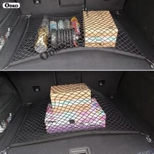 현대 산타페 MX5 MK5 2024-2025 차량 트렁크 네트 수납 가방 내부 짐 정리 스판 카고 오거나이저 자동차 차