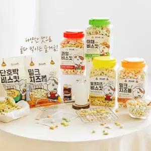 비스코티 강아지 비스킷 800g 애견 간식 스낵 과자 비스캣 쿠키 과일 야채 밀크치즈