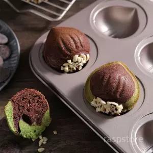 베이킹 마들렌 1개 12구 본 밤 몰드 베이킹몰드 모양틀 논스틱