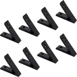 8개 코너 브래킷 2020 시리즈 45도 각도 알루미늄 합금 프로파일 고정 장치 조인트 브레이스 커넥터