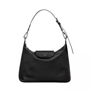 [정품] 롱샴 LONGCHAMP Le Pliage XTRA M Hobo Bag 블랙 르 플리아쥬 엑스트라 호보백 903310