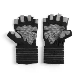 여성용 메쉬 헬스장갑 M사이즈 쿠션 사이클 반장갑