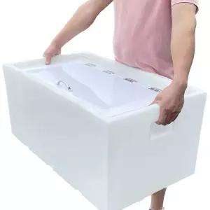 횟집 활어통 수산물 60L 수조 운송 물탱크 투명 수산 운반