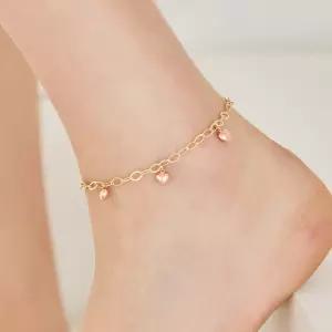 펠리체골드 14K 라벨라 하트 발찌