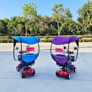 전동차차양막 실버카캐노피 노인전동차햇빛가리개 차양막 비가리개 오토바이 햇빛차단 차단 비가림