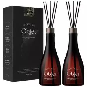 에이센트 오브제 대용량 디퓨저 500ml 2개 세트 실내방향제 집들이선물 플라워가든 인테리어