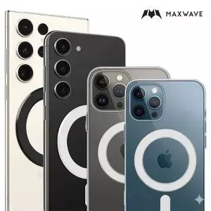 맥스웨이브 맥세이프 자석 플레이트 링 마그네틱 스티커 아이폰 갤럭시 부착형