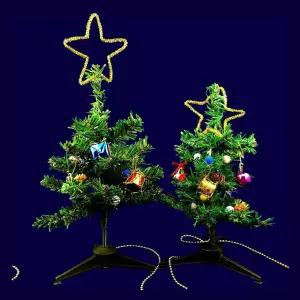 탁상용 미니 크리스마스 장식트리 꾸미기 음식점장식 옷가게 성탄절선물 성경학교