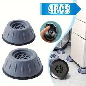 방진 피트 패드 고무 매트 슬립 스톱 자동 범용 세탁기 냉장고 가구 고정 라이저 댐퍼 스탠드